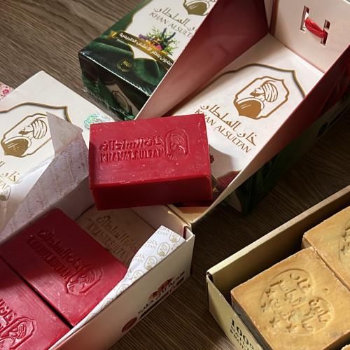 Pomegranate soap