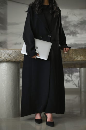 عباية بليزر ، اسود