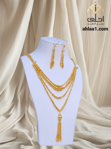 طقم الدرويكا مطلي مطابق للذهب