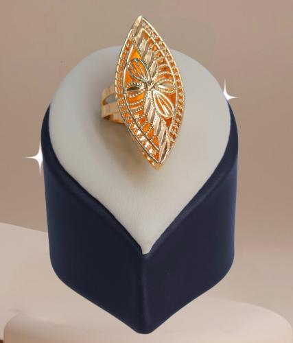 خاتم ساده مطلي