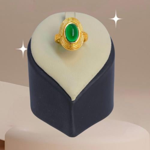 خاتم ملون شرقي مطلي