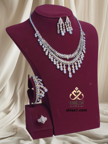 اطقم زركون تقليد اللماس مكس