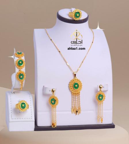 طقم مطلي شرقي وسواره وخاتم