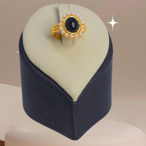 خاتم ملون شرقي مطلي