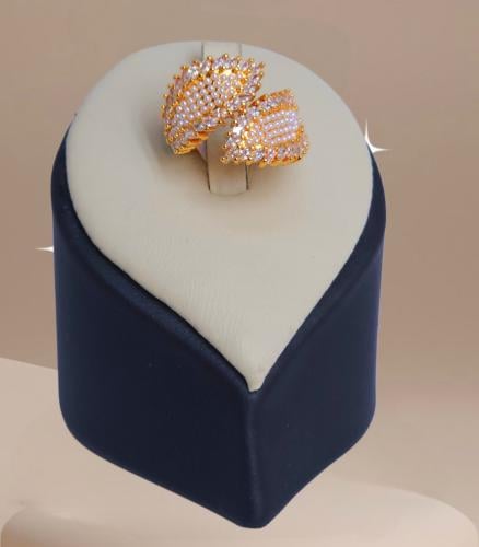 خاتم ساده مطلي