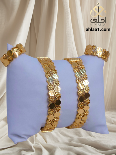 سواره وخاتم مطلي شومية