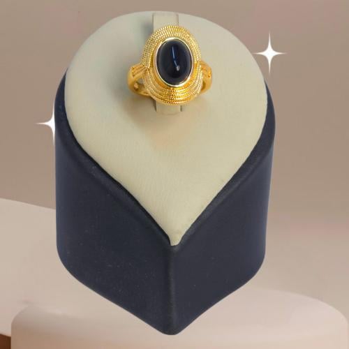 خاتم ملون شرقي مطلي