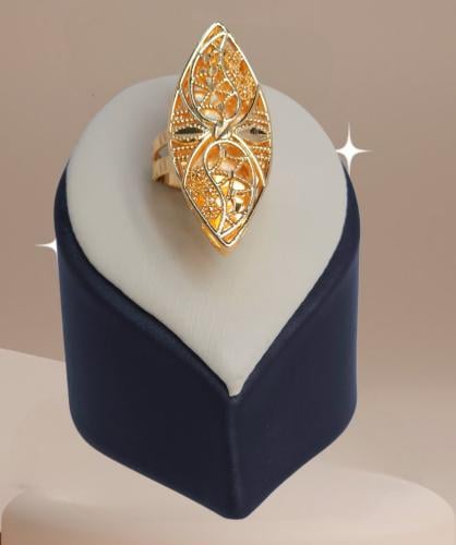 خاتم ساده مطلي