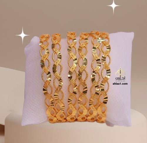 6بناجر نسائي مطلي