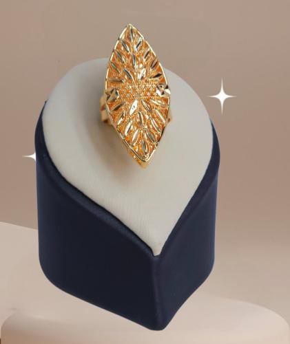 خاتم ساده مطلي