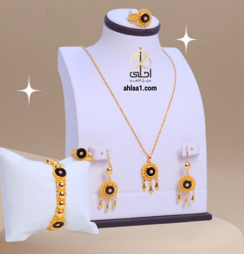 طقم مطلي شرقي وسواره