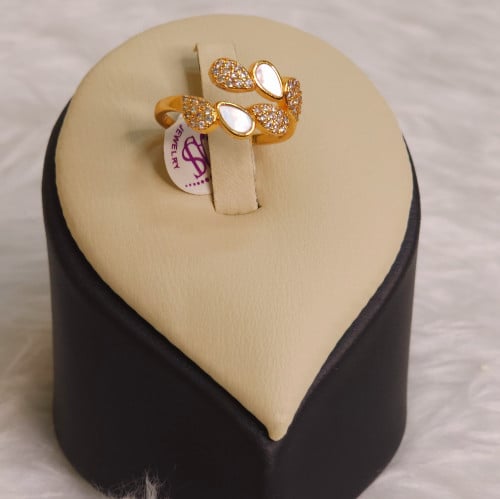 خاتم مطلي عيار 21