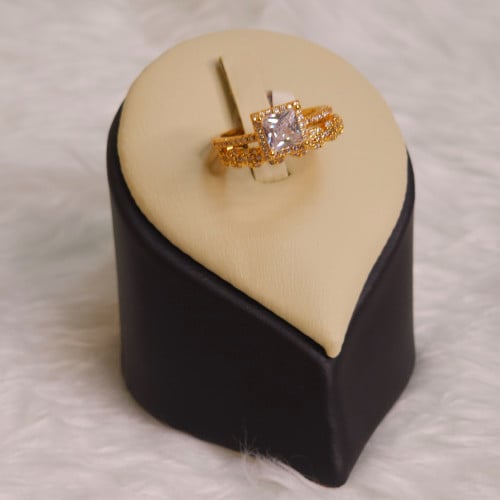 خاتم مطلي عيار 21