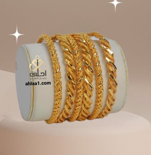 6بناجر نسائي تشكيله مطلي