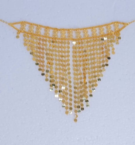 مخنق مطلي فرنسي