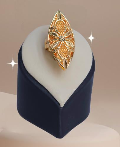 خاتم ساده مطلي