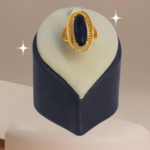 خاتم ملون شرقي مطلي