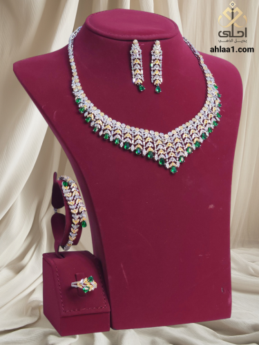 اطقم زركون تقليد اللماس مكس