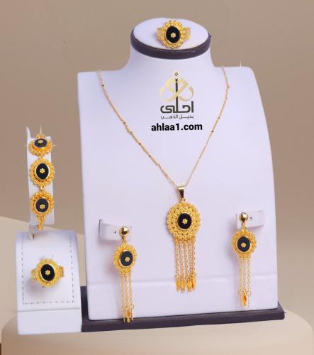 طقم مطلي شرقي وسواره وخاتم