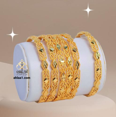 6بناجر نسائي جديد مطلي