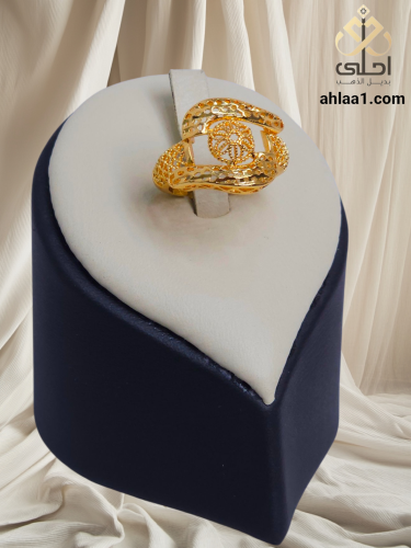 خاتم سادة مطلي