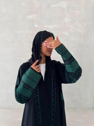 كريب بتطريز السلسله كلوش ناعم