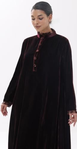 Brown Lace Kaftan 2