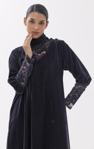 Blue Lace Kaftan 1