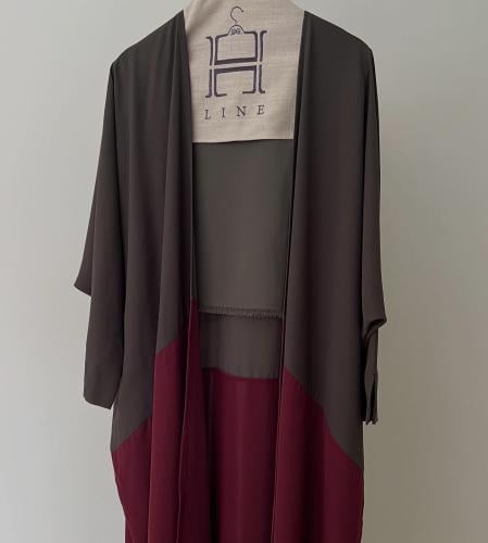Two Toned Abaya