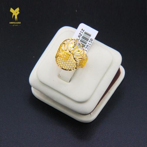 خاتم ذهب عيار 21