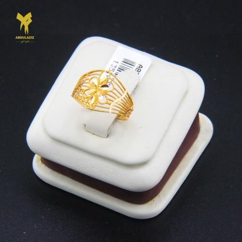 خاتم ذهب عيار 21