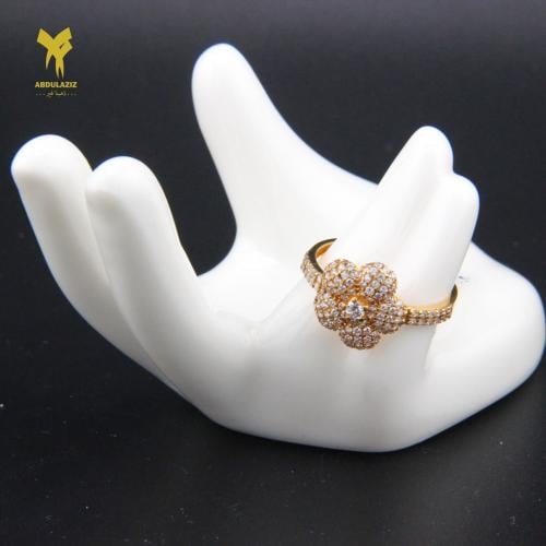 خاتم ذهب عيار 21