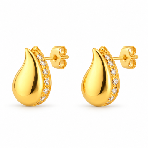 حلق ذهب عيار 21