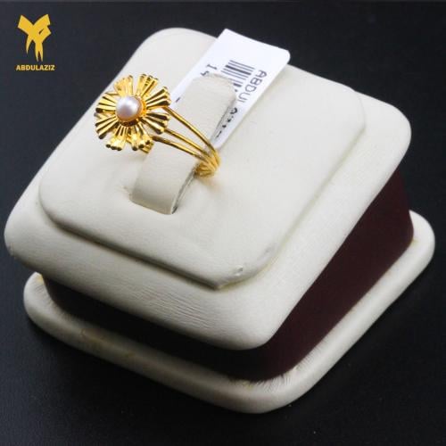 خاتم ذهب عيار 21