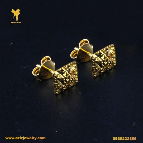 حلق ذهب - عيار 21