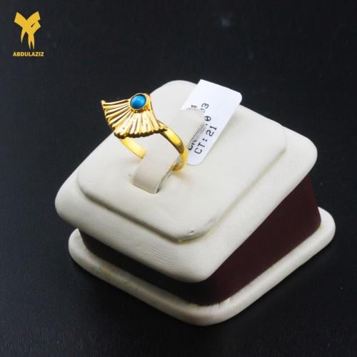 خاتم ذهب عيار 21