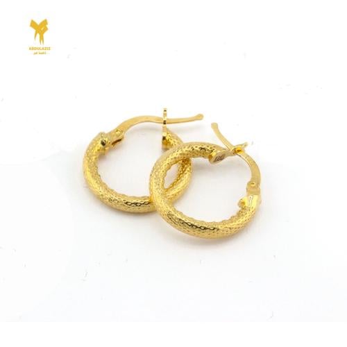 حلق ذهب - عيار 18