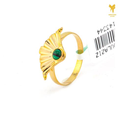 خاتم ذهب عيار 21