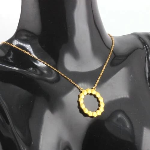 عقد الشومية ذهب عيار 21