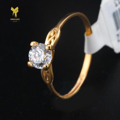 خاتم ذهب عيار 21