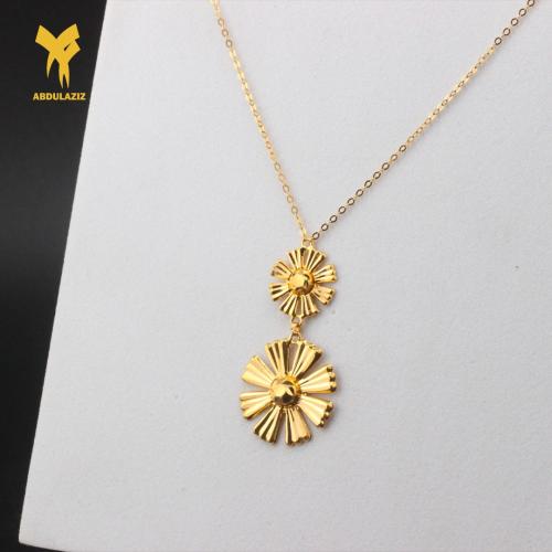 عقد ذهب عيار 21