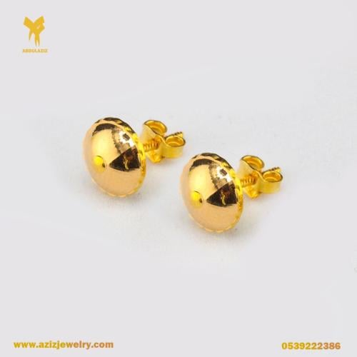 حلق ذهب عيار 21