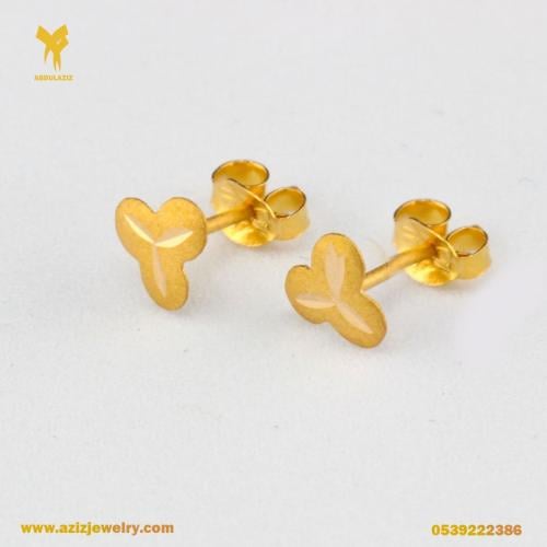 حلق ذهب عيار 21