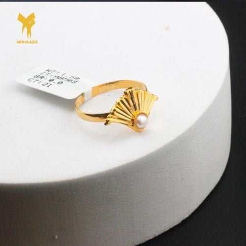 خاتم ذهب عيار 21