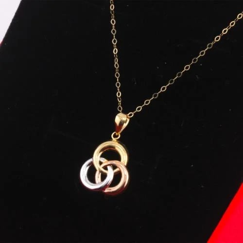 عقد ذهب عيار 21