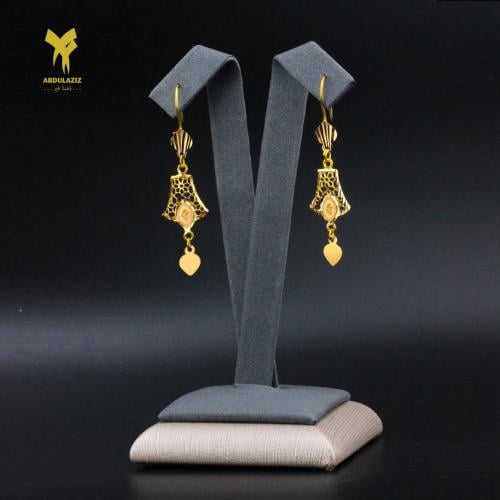 حلق ذهب عيار 21
