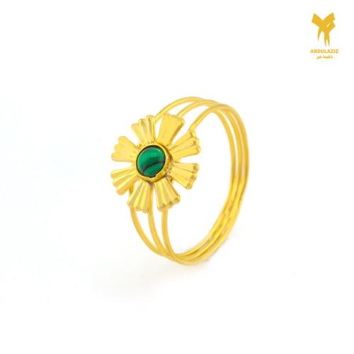 خاتم ذهب عيار 21