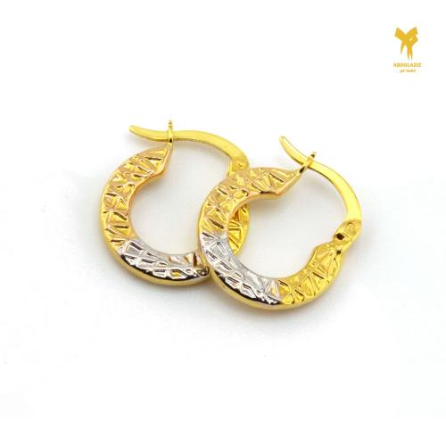 حلق ذهب - عيار 18