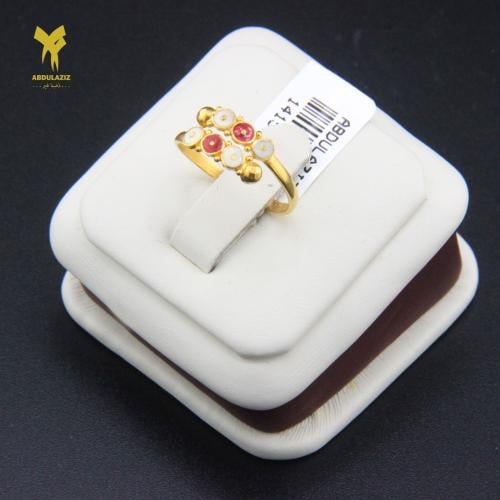 خاتم ذهب عيار 21