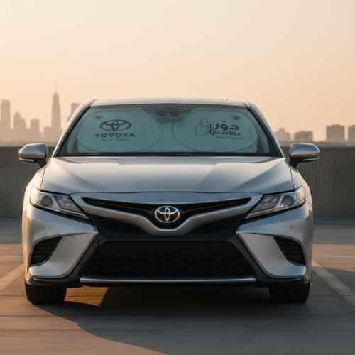 شماسة تويوتا (Toyota) بشعار "دور على الأصلي" - شما...